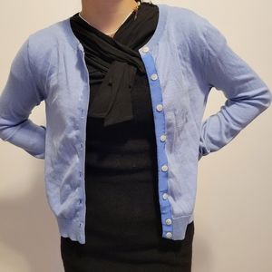 Gap Round Neck Button Front Cardigan